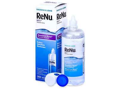 Soluție ReNu MPS Sensitive Eyes 360 ml  - design-ul vechi