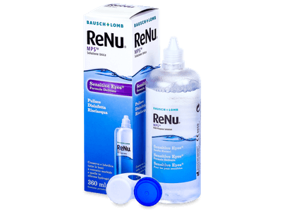 Soluție ReNu MPS Sensitive Eyes 360 ml - design-ul vechi