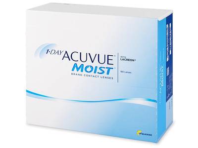 1 Day Acuvue Moist (180 lentile) - Lentile zilnice