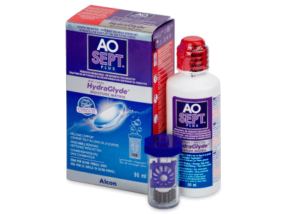 Soluție AO SEPT PLUS HydraGlyde 90 ml  - soluție de curățare