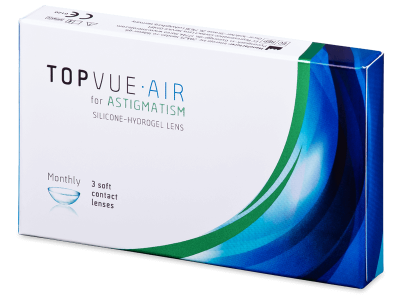 TopVue Air for Astigmatism (3 lentile)