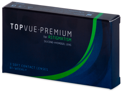 TopVue Premium for Astigmatism (3 lentile)