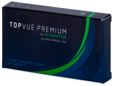 TopVue Premium for Astigmatism (3 lentile) - Lentile de contact pentru astigmatism