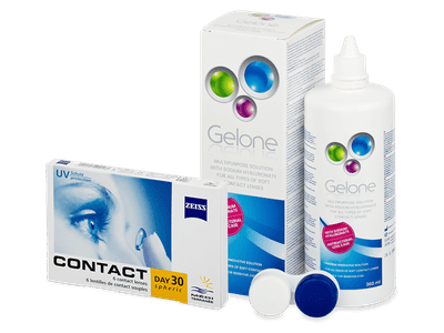 Carl Zeiss Contact Day 30 Spheric (6 lentile) + soluție Gelone 360 ml