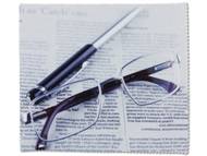 Lavetă pentru curățat ochelarii - ziar Ingrijirea ochelarilor - Lavetă pentru curățat ochelarii - ziar