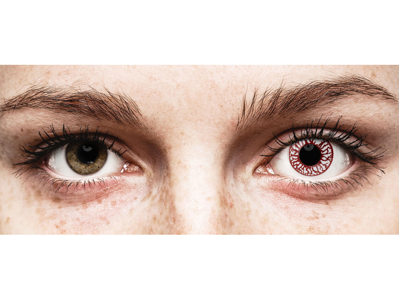 ColourVUE Crazy Lens - Blood Shot - daily plano (2 lenses)