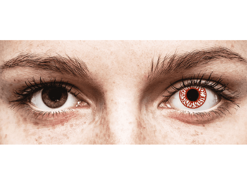 ColourVUE Crazy Lens - Blood Shot - daily plano (2 lenses)