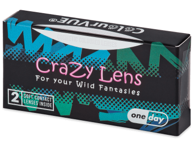 ColourVUE Crazy Lens - Mad Hatter - daily plano (2 lenses)