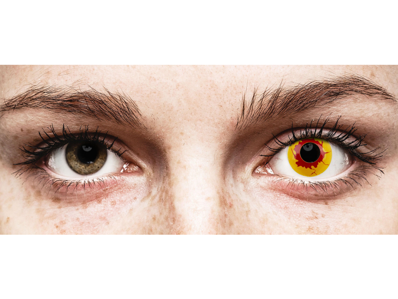 ColourVUE Crazy Lens - Reignfire - daily plano (2 lenses)