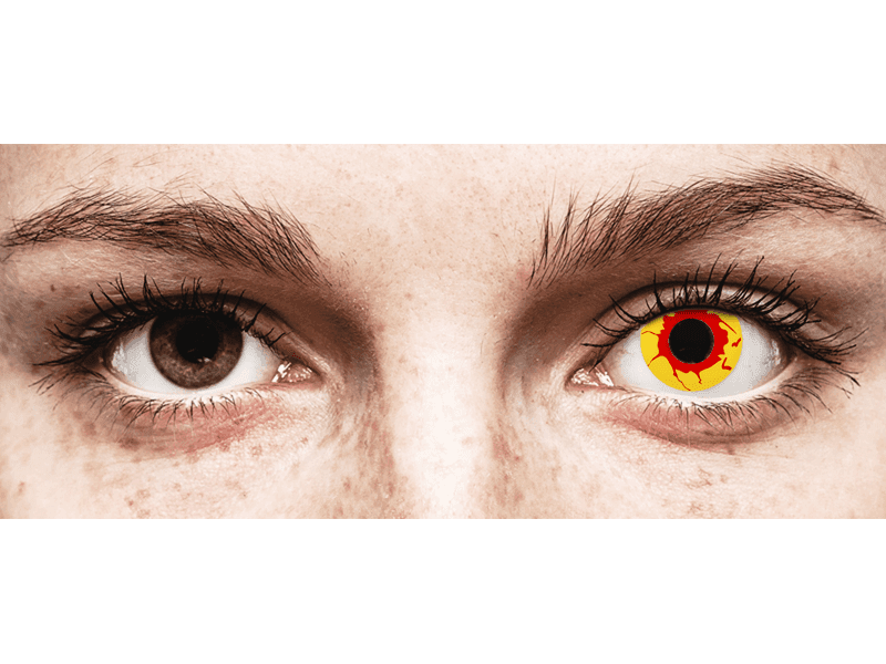 ColourVUE Crazy Lens - Reignfire - daily plano (2 lenses)