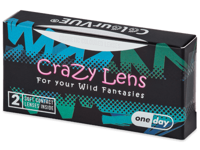 ColourVUE Crazy Lens - Reignfire - daily plano (2 lenses)