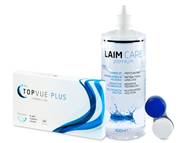 TopVue Monthly Plus (6 lentile) + Soluție LAIM-CARE 400 ml Pachete economice - TopVue Monthly Plus (6 lentile) + Soluție LAIM-CARE 400 ml