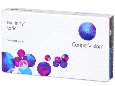 Biofinity Toric (3 lentile) - Lentile de contact pentru astigmatism