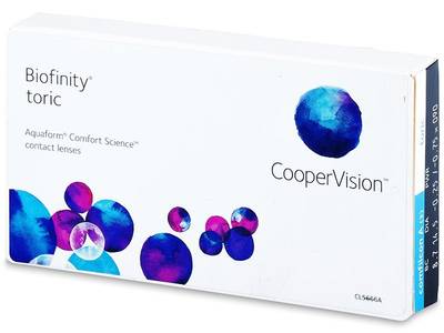 Biofinity Toric (3 lentile) - Lentile de contact pentru astigmatism