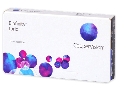 Biofinity Toric (3 lentile) - Lentile de contact pentru astigmatism