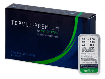 TopVue Premium for Astigmatism (1 lentilă)