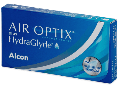 Air Optix plus HydraGlyde (6 lentile) - Lentile de contact lunare