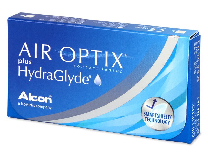 Air Optix plus HydraGlyde (3 lentile) - Lentile de contact lunare