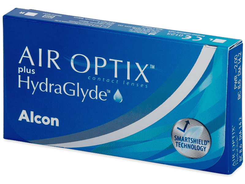 Air Optix plus HydraGlyde (3 lentile) - Lentile de contact lunare