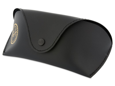 Ochelari de soare Ray-Ban RB4068 - 601  - Original leather case (illustration photo)