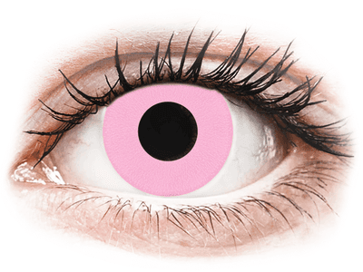 CRAZY LENS - Barbie Pink - lentile zilnice cu dioptrie (2 lentile) - Lentile colorate