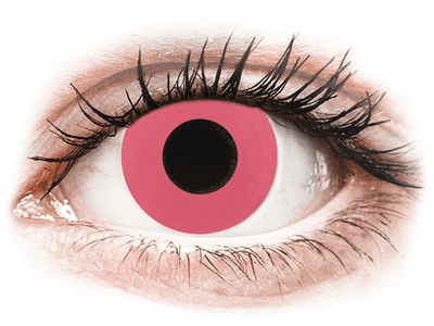 CRAZY LENS - Solid Rose - lentile zilnice cu dioptrie