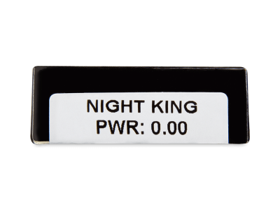 CRAZY LENS - Night King - lentile zilnice fără dioptrie (2 lentile) - vizualizare parametrii