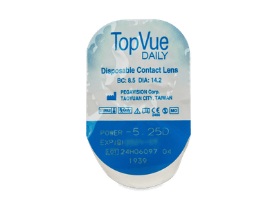 TopVue Daily (90 lentile) - vizualizare ambalaj