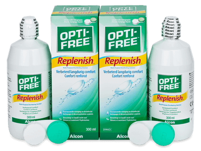 Soluție OPTI-FREE RepleniSH 2x 300 ml - Produsul este disponibil și în acest pachet