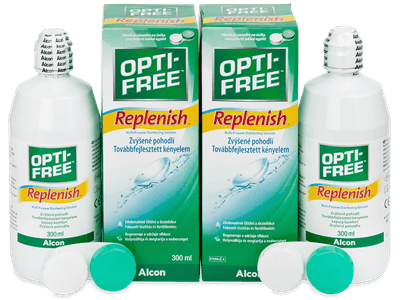 Soluție OPTI-FREE RepleniSH 2x 300 ml - Produsul este disponibil și în acest pachet