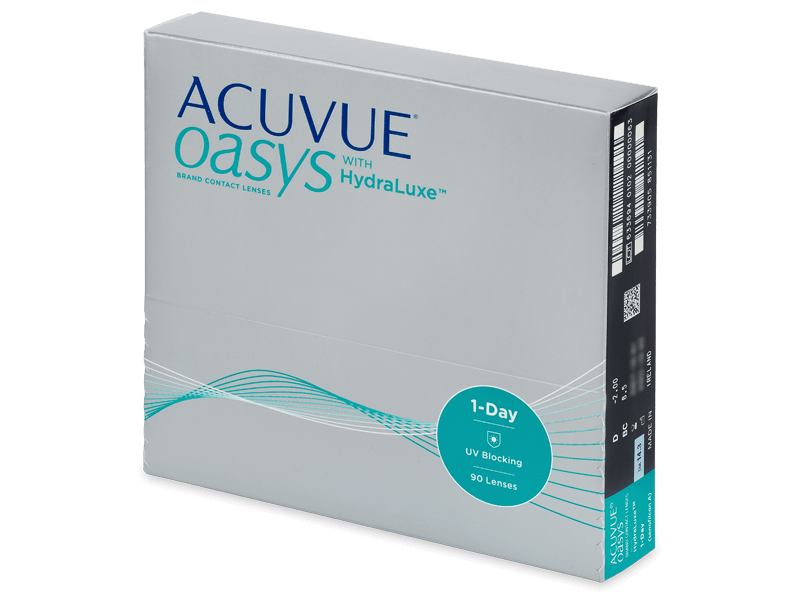 Acuvue Oasys 1-Day with Hydraluxe (90 lentile) - Lentile zilnice