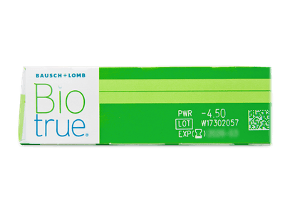 Biotrue ONEday (90 lentile) - vizualizare parametrii