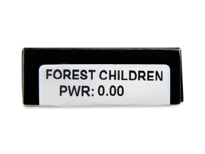 CRAZY LENS - Forest Children - lentile zilnice fără dioptrie (2 lentile) - vizualizare parametrii