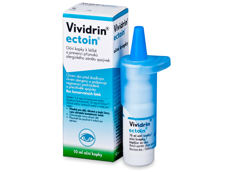 Vividrin ectoin 10 ml - Picături pentru ochi