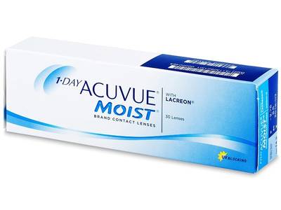 1 Day Acuvue Moist (30 lentile) - Lentile zilnice