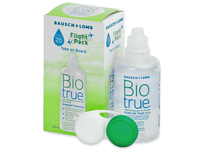 Soluție Biotrue Flight Pack 100 ml 