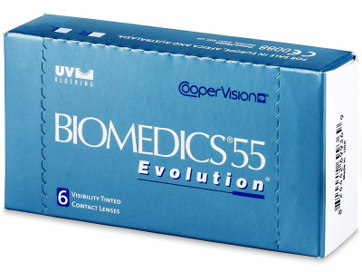 Biomedics 55 Evolution (6 lentile) - design-ul vechi
