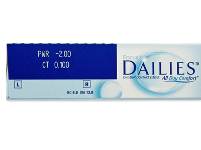 Focus Dailies All Day Comfort (90 lentile) - vizualizare parametrii