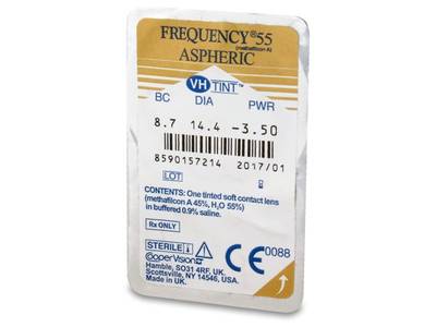 Frequency 55 Aspheric (6 lentile) - vizualizare ambalaj