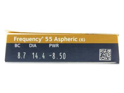 Frequency 55 Aspheric (6 lentile) - vizualizare parametrii