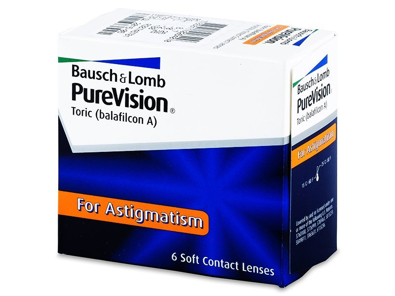 PureVision Toric (6 lentile) - Lentile de contact pentru astigmatism
