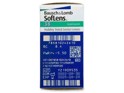 SofLens 38 (6 lentile) - vizualizare parametrii