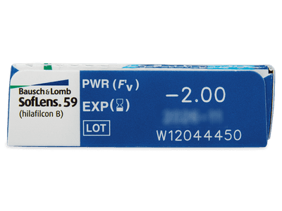 SofLens 59 (6 lentile) - vizualizare parametrii