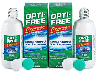 Soluție OPTI-FREE Express 2 x 355 ml - design-ul vechi