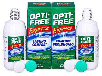 Soluție OPTI-FREE Express 2 x 355 ml - design-ul vechi