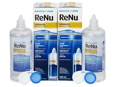 Soluție ReNu Advanced 2x 360 ml