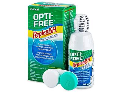 Soluție  OPTI-FREE RepleniSH 120 ml  - soluție de curățare
