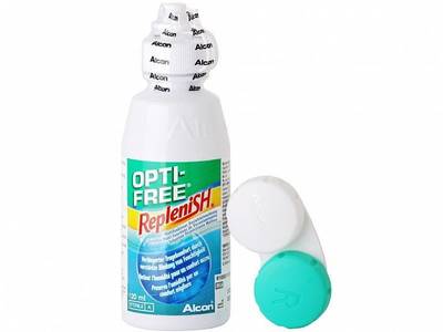 Soluție  OPTI-FREE RepleniSH 120 ml  - soluție de curățare