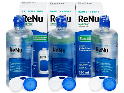 Soluție  ReNu MultiPlus 3 x 360 ml  - Produsul este disponibil și în acest pachet