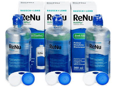 Soluție ReNu MultiPlus 3 x 360 ml - Produsul este disponibil și în acest pachet